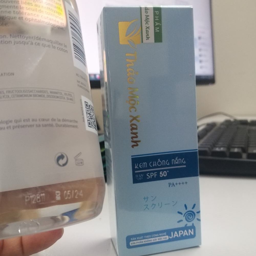 Nước tẩy trang Bioderma 500ml - Nước tẩy trang quốc dân dành cho mọi loại da, Biderma 500ml