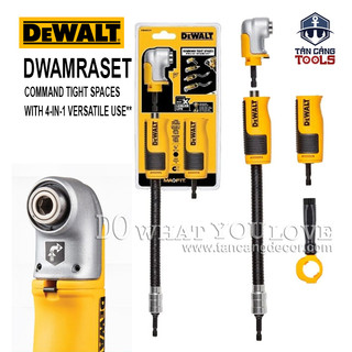 Combo đầu chuyển bắn vít góc 4 in 1 dewalt dwamraset