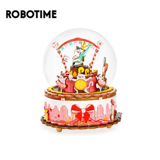  Robotime mô hình hộp nhạc bằng gỗ tự làm Rolife DIY Music box The Birthday Song AM42 Quà tặng ý nghĩa 