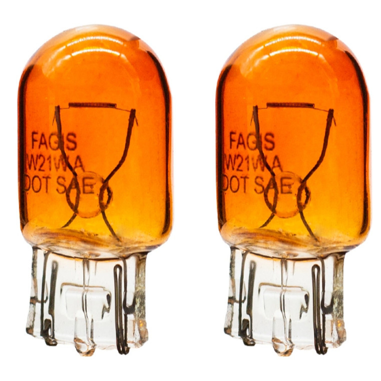01 bóng xi nhan vàng Fagis Halogen Wy21W 12V