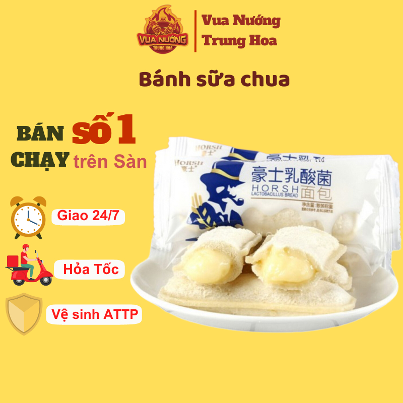 [Bán chạy] Bánh sữa chua Đài Loan Horsh siêu rẻ - vuanuongtrunghoa