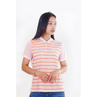 Áo thun all.4. y0u cổ trụ phối sọc 2 màu