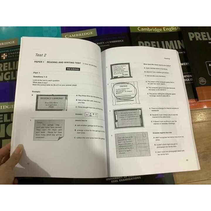 Preliminary english test - bộ pet 8 cuốn