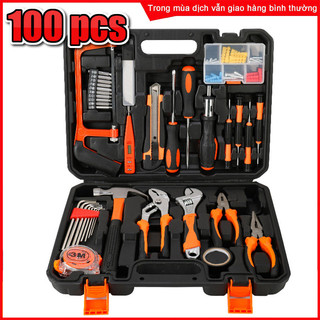 Bộ đồ nghề đa năng 100 pcs, hộp dụng cụ sửa chữa đa năng,bộ dụng cụ sửa chữa,đa chức năng bộ dụng