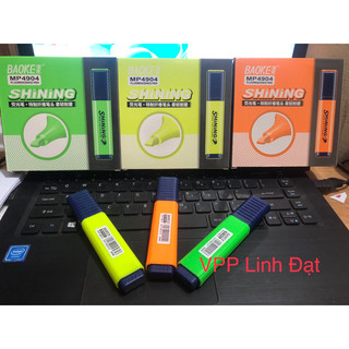 Bút dấu dòng Highlight Baoke 4904 loại xịn, bút nhớ dòng, bút đánh dấu dòng