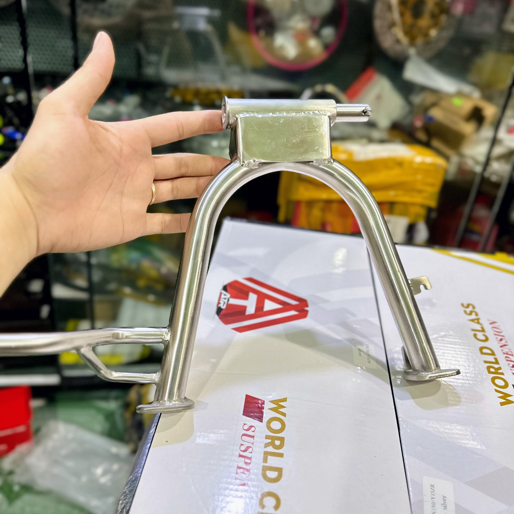 Bộ Chống Inox 304 Yamaha Sirius 110 Salaya chính hãng