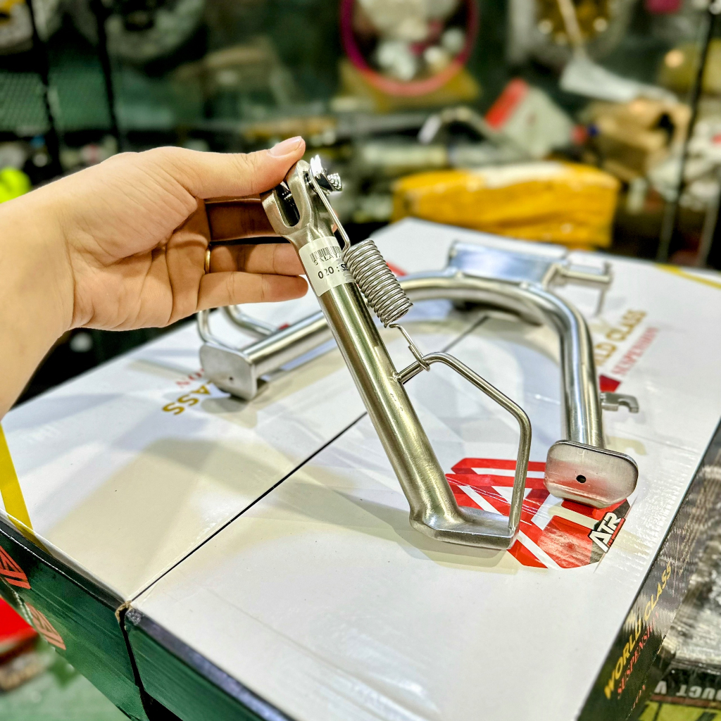 Bộ Chống Inox 304 Yamaha Sirius 110 Salaya chính hãng