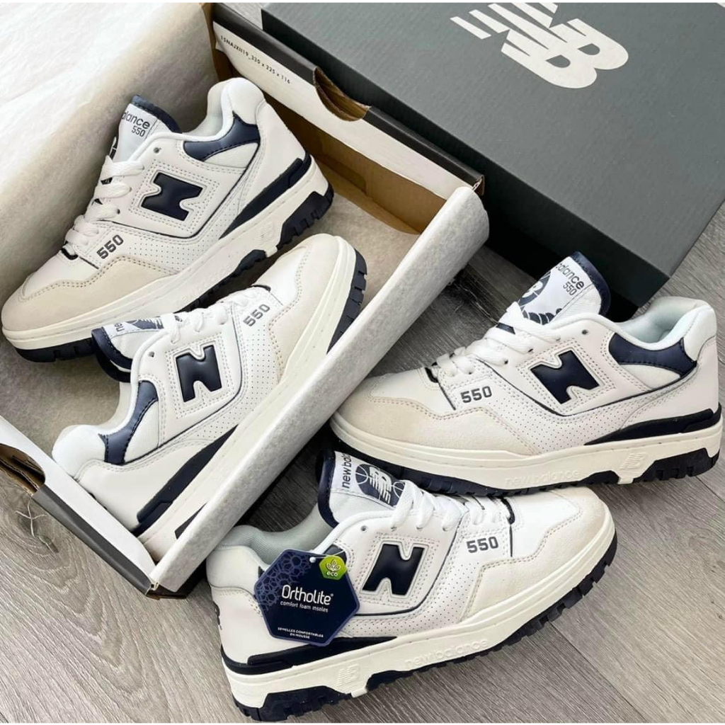 Giày sneaker Nb550 các màu cao cấp nam nữ full pk,Giày Nb550 Nam Nữ hot trend 2023_LÁytore