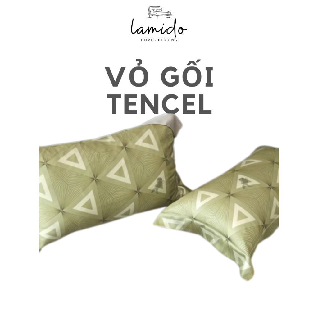 Vỏ gối nằm lụa tencel LAMIDO 100% tự nhiên