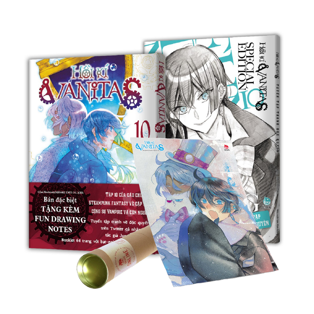 Truyện Tranh - Hồi Ký Vanitas - Tập 10 - Nguyên Seal - Đủ Quà Tặng Kèm