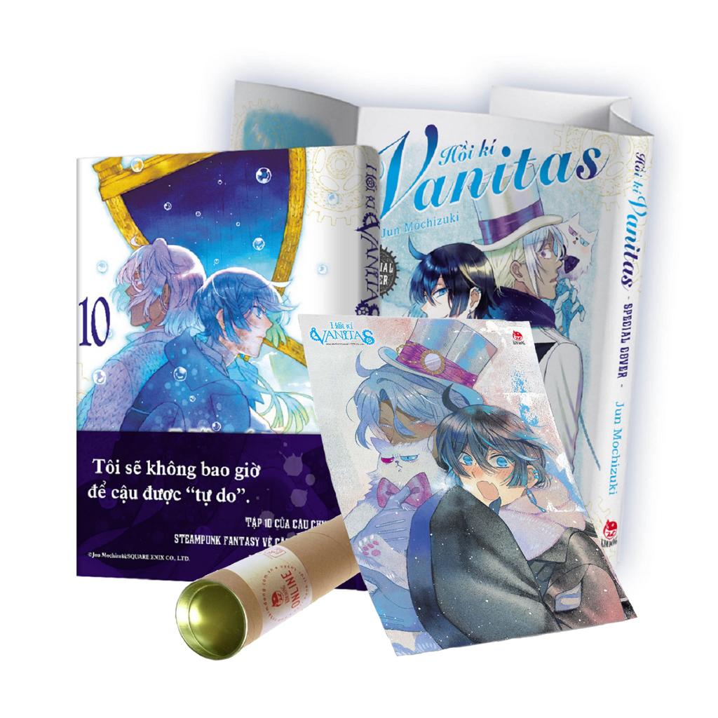 Truyện Tranh - Hồi Ký Vanitas - Tập 10 - Nguyên Seal - Đủ Quà Tặng Kèm