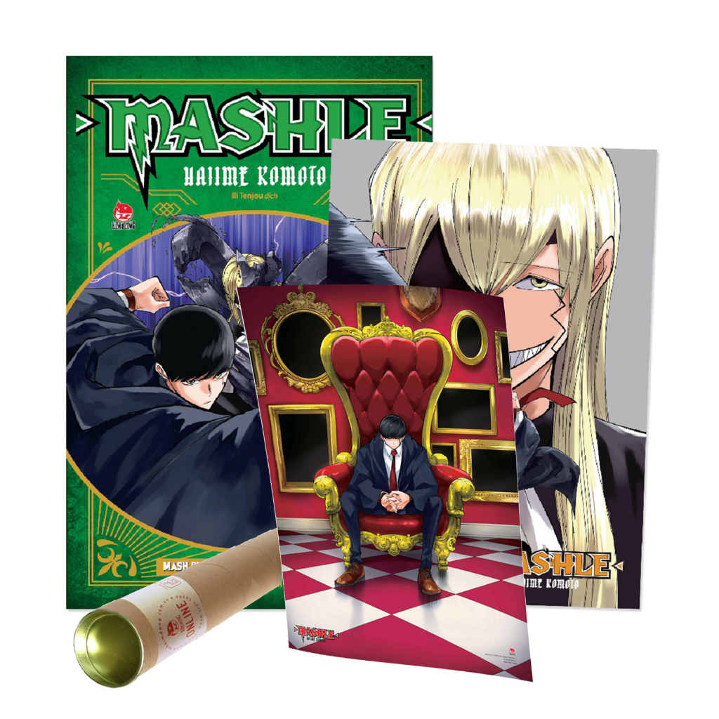 Truyện Tranh - Mashle - Tập 10 - Tặng Kèm Postcard - Poster