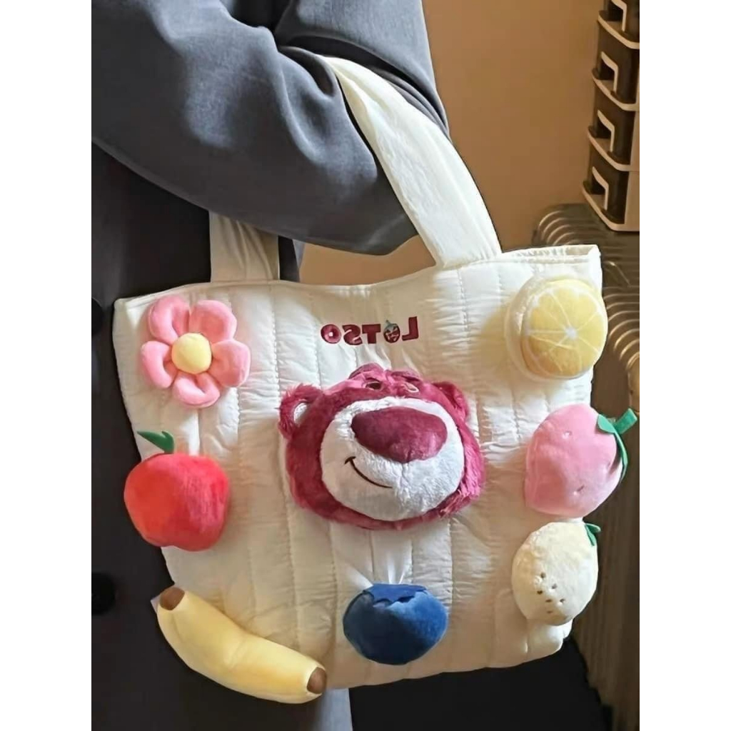 Túi tote gấu Lotso