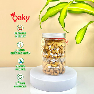 Nhân Hạnh Nhân Rang Oaky Nhập Khẩu Mỹ - Hũ 450g