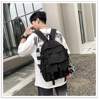 Balo Thời Trang – MS08 – Balo Đi Học Đựng Laptop - Màu Basic