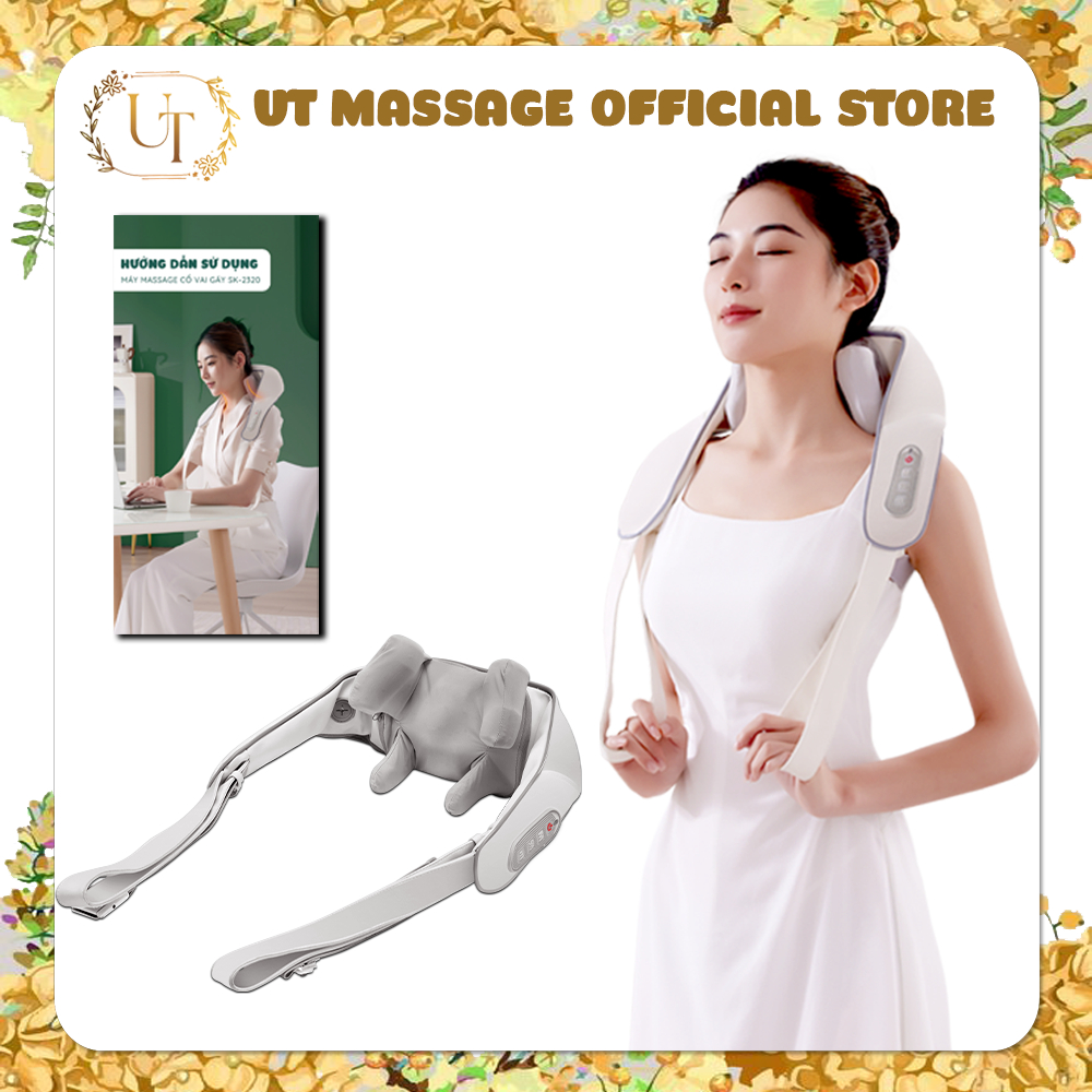 Máy Massage Cổ Vai Gáy UT-2320 - Model 2023 - Công Nghệ Mới - Bảo Hành 12 Tháng