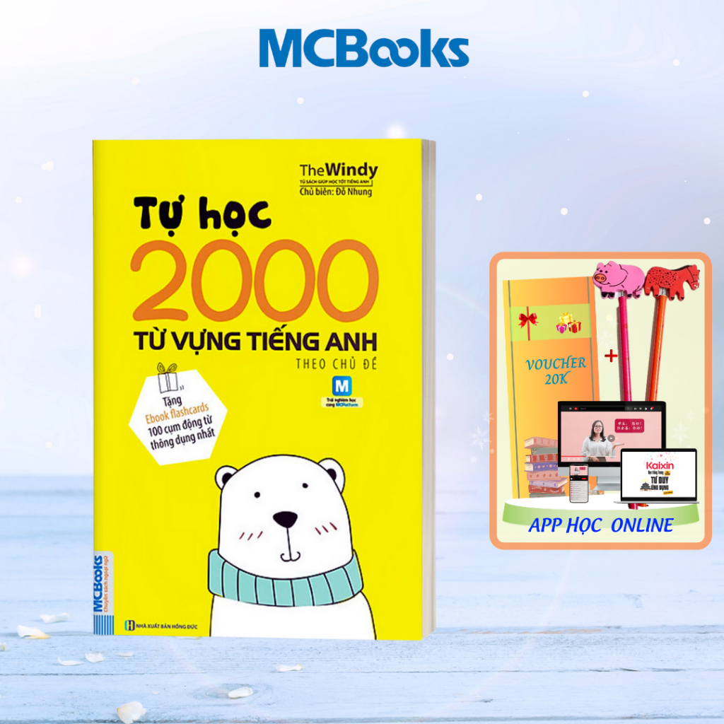 Sách - Tự Học 2000 Từ Vựng Tiếng Anh Theo Chủ Đề Phiên Bản Khổ Nhỏ (Học Kèm App Online) | BigBuy360 - bigbuy360.vn