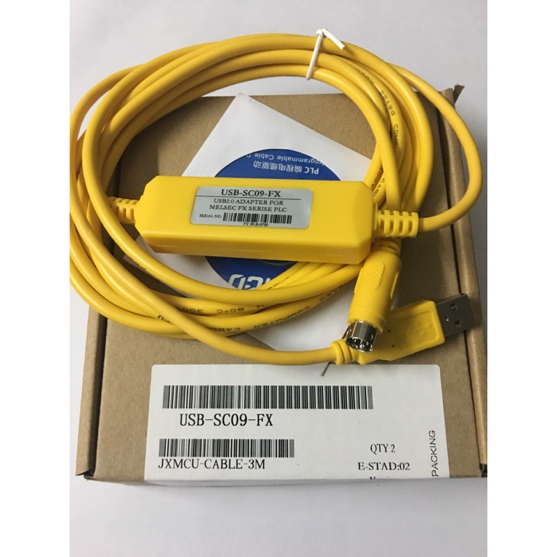 Cáp lập trình plc mitsubishi USB-SC09-FX