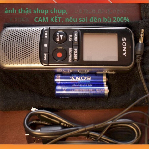 Máy ghi âm SONY PX240 chính hãng ,máy ghi âm sử dụng Pin AAA liên tục 62 giờ ,chất lượng âm thanh chuẩn ,loa ngoài to dõ