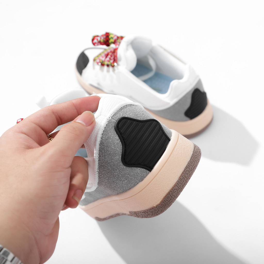 Giày Nam Nude Sole Colorful String, Chất Đế Cao Su Non, Giày Da Lộn, GI0006, SOMEHOW