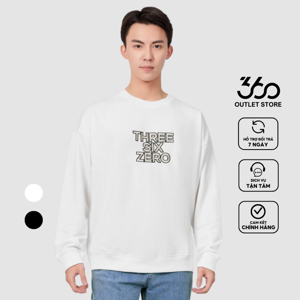 Áo Thun Nam Nữ Unisex Form Rộng Tay Dài Vải Nỉ Da Cá Chính Hãng - ANHOL336
