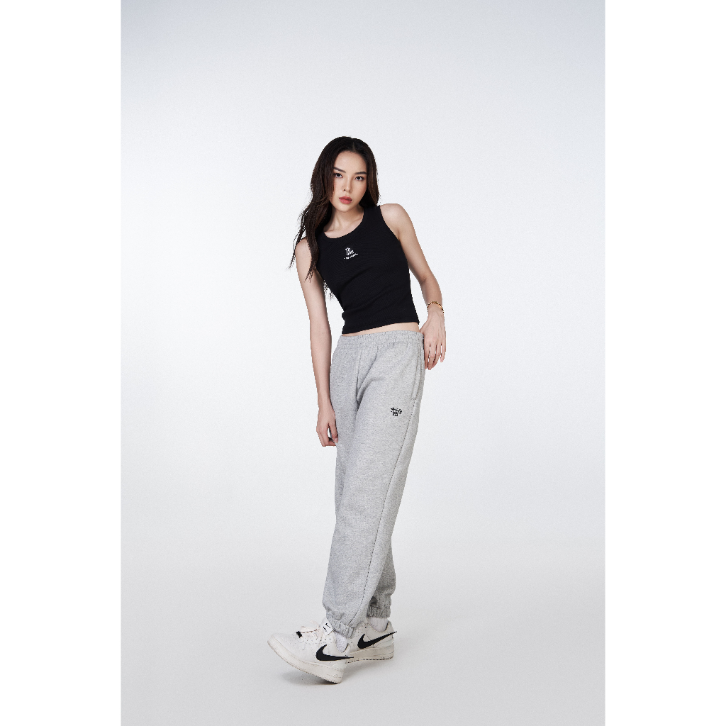 Quần Xám Nỉ Bông Cao Cấp - THUNN ORIGINAL Light Gray Sweatpants