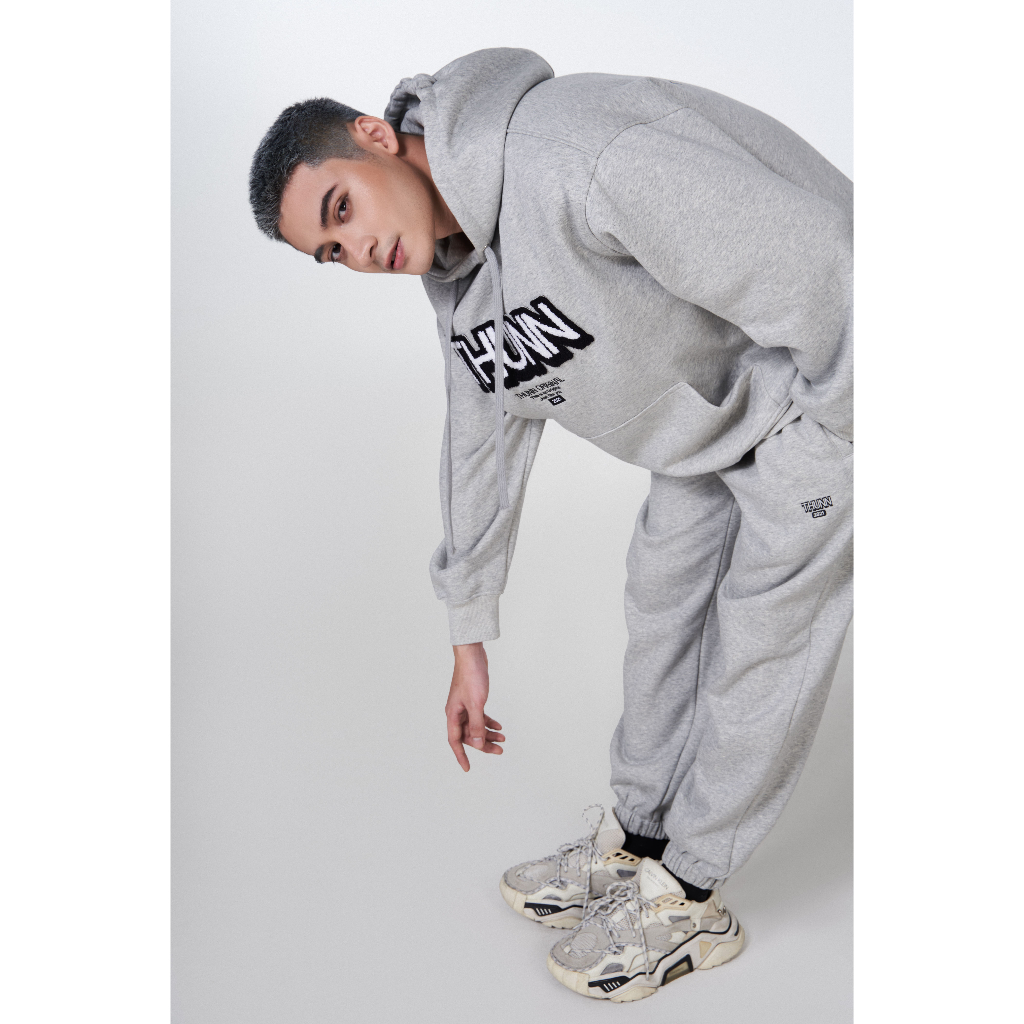 Quần Xám Nỉ Bông Cao Cấp - THUNN ORIGINAL Light Gray Sweatpants
