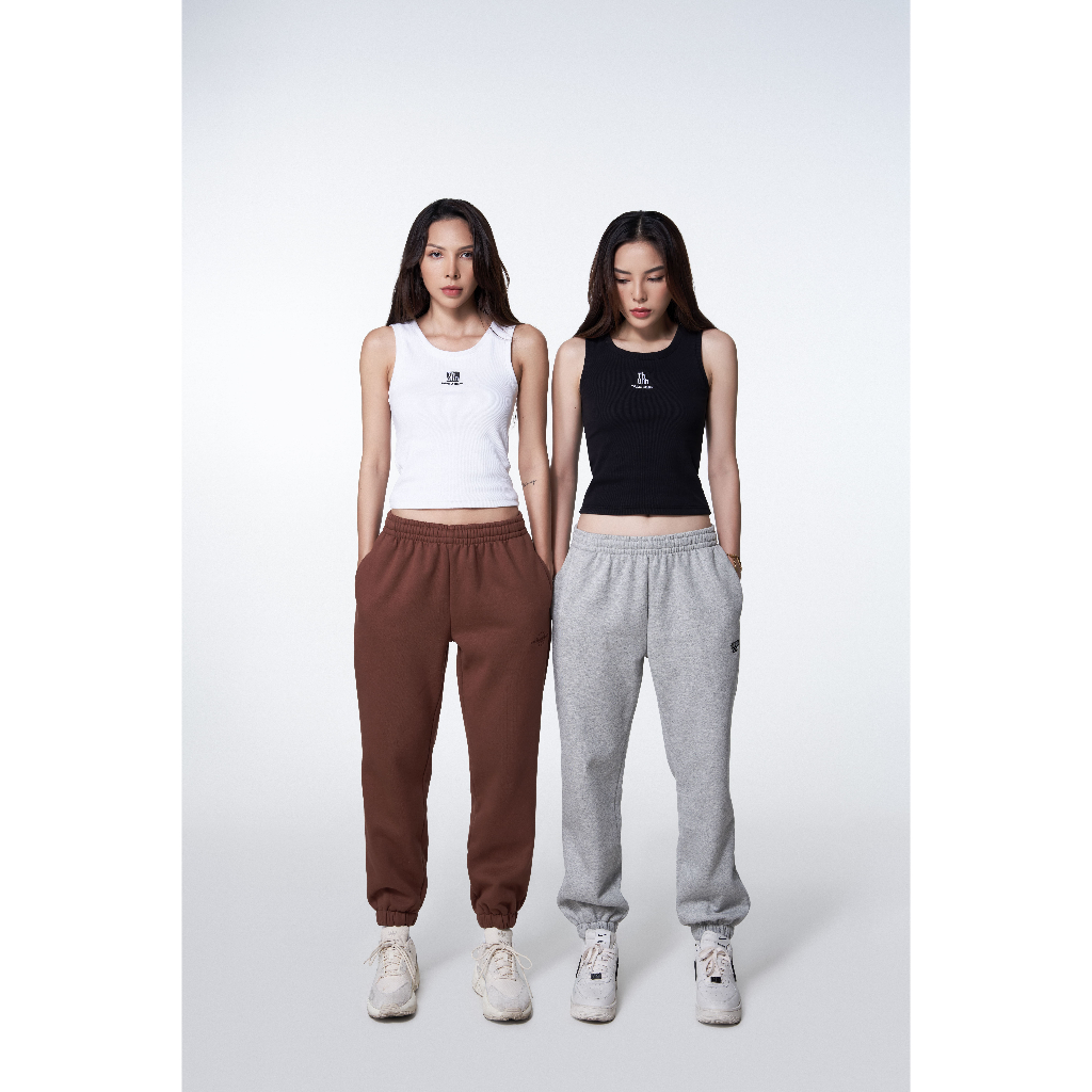 Quần Xám Nỉ Bông Cao Cấp - THUNN ORIGINAL Light Gray Sweatpants