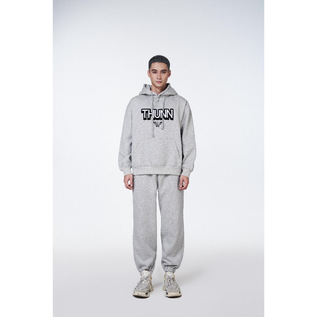 Quần Xám Nỉ Bông Cao Cấp - THUNN ORIGINAL Light Gray Sweatpants