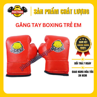 Găng tay boxing trẻ em màu ngẫu nhiên