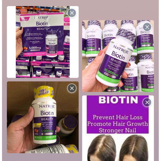 Viên Kẹo Ngậm NATROL BIOTIN BEAUTY 5000mcg 250 viên