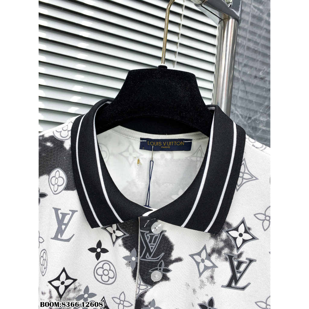🔥Hot🔥Áo polo LV họa tiết thiết kế hot trend Nam nữ New 2023