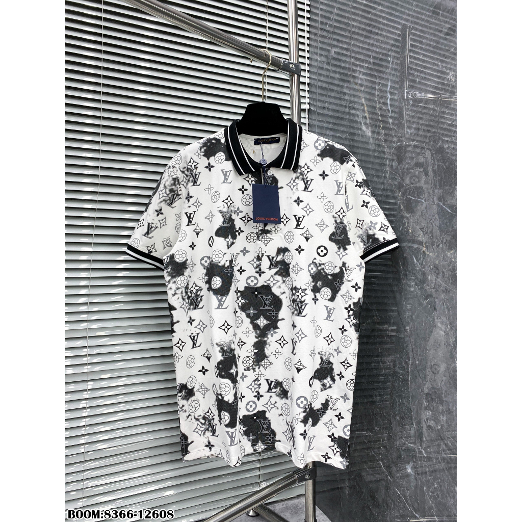 🔥Hot🔥Áo polo LV họa tiết thiết kế hot trend Nam nữ New 2023