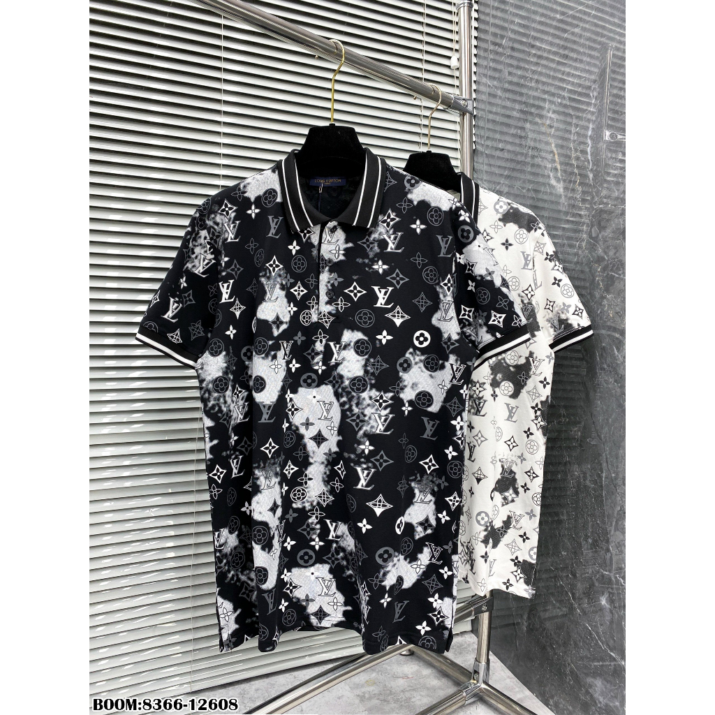 🔥Hot🔥Áo polo LV họa tiết thiết kế hot trend Nam nữ New 2023