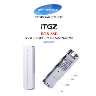 Box ssd itgz m.2 nvme 2230/ 2242/ 2260/ 2280/ 2110 biến ssd thành ổ cứng di động