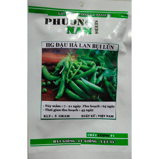Hạt giống Đậu Hà Lan bụi lùn 5gr