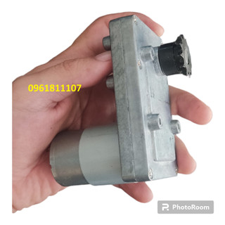 Motor giảm tốc 12v 80 vòng 545 cốt 10mm D10, động cơ giảm tốc 12V chế băng tải, lò nướng, xe robot