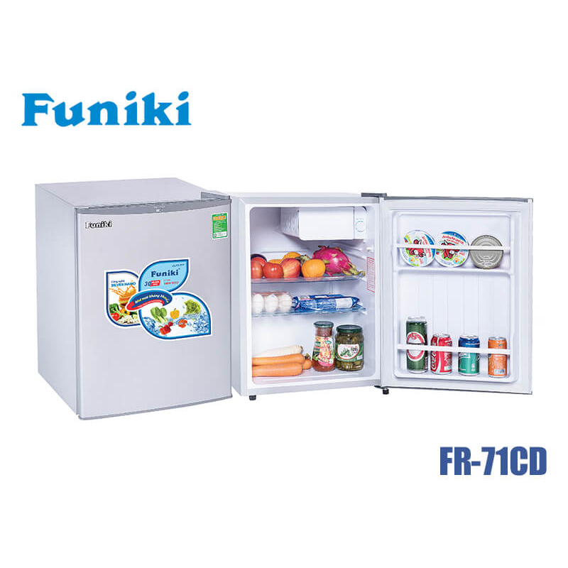 Tủ lạnh mini Funiki FR-71DSU 70 lít - Hàng chính hãng