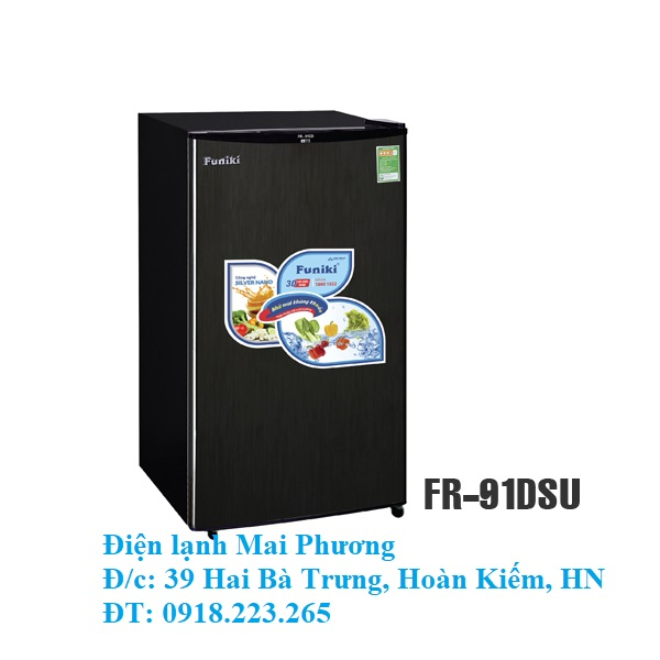 Tủ lạnh mini Funiki FR-91DSU 90 lít - Hàng chính hãng