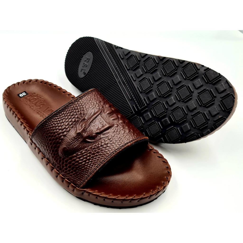 DÉP QUAI NGANG NAM DA BÒ 100%, QUAI CÁ SẤU NỔI BẬT BẮT MẮT N.CSL