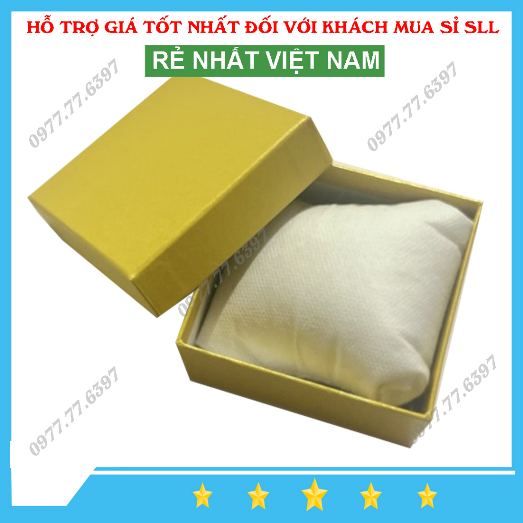 Hộp Đồng Hồ Sang Trọng Màu Vàng - Hỗ Trợ Giá Tốt Nhất Với Khách Mua Sỉ SLL