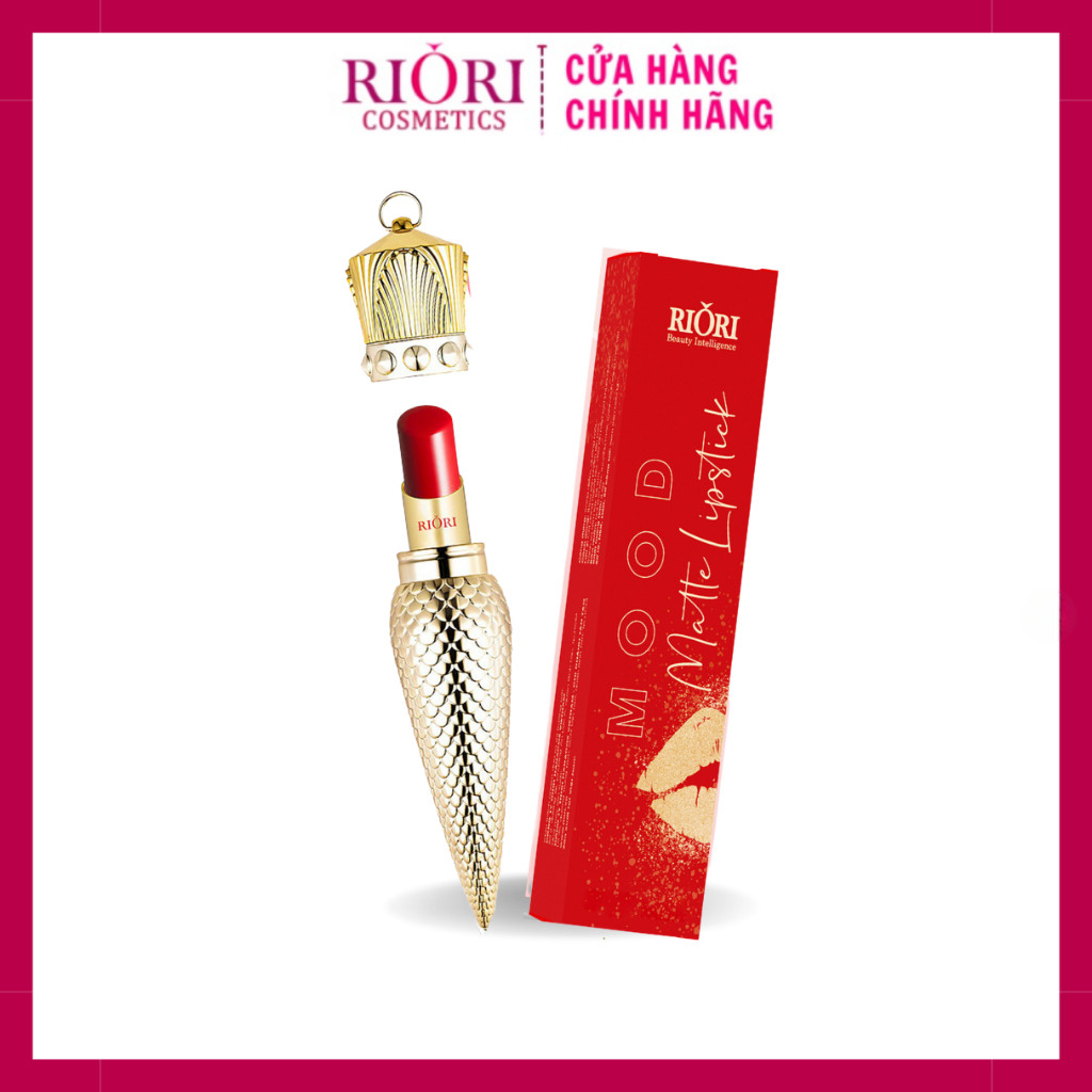 Son Sáp Dưỡng Mềm Mịn RIORI HANA - MOOD MATTE LIPSTICK 4.5g