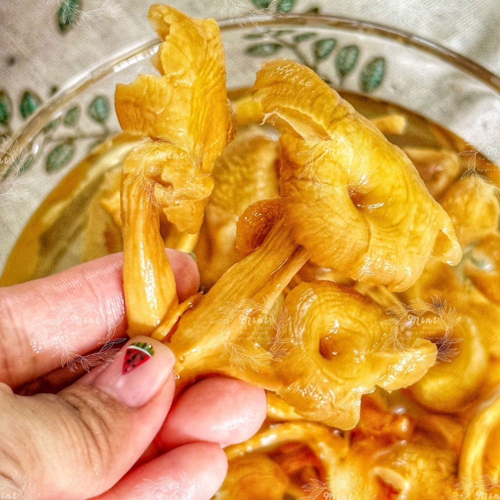 Nấm Mỡ Gà Sấy Khô  - Túi 100gr