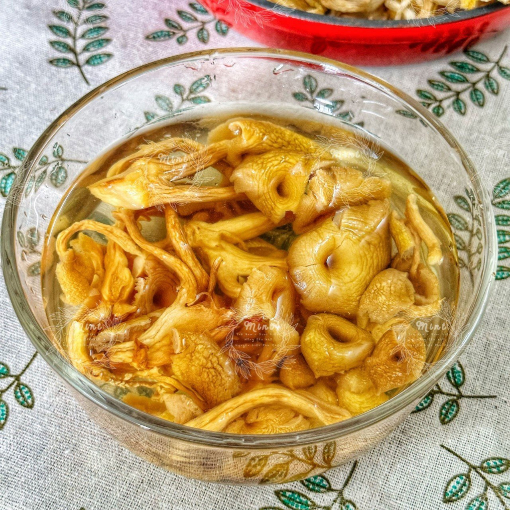 Nấm Mỡ Gà Sấy Khô  - Túi 100gr