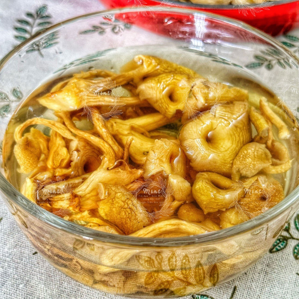 Nấm Mỡ Gà Sấy Khô  - Túi 100gr