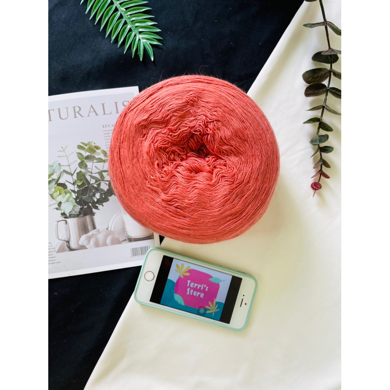 Yarn - Len lông thỏ  - Sợi đã chập 3 - Đan móc đồ ấm thu đông