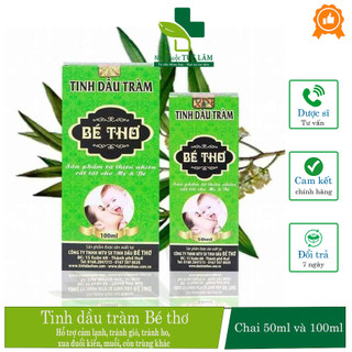 Dầu tràm bé thơ chai 50ml và 100ml