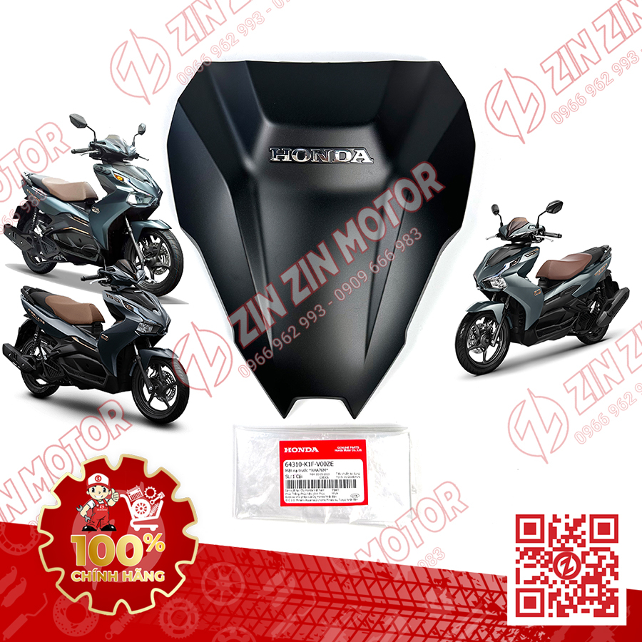 Mặt Nạ Trước Nhỏ AB 125 2020 - 2023+, AirBlade 150 2020 2021, Air Blade 160 2022 2023+ Đủ Màu Chính Hãng Honda - ZZM