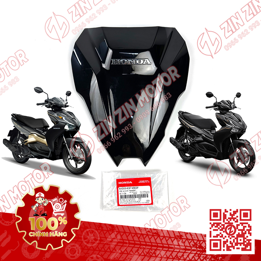 Mặt Nạ Trước Nhỏ AB 125 2020 - 2023+, AirBlade 150 2020 2021, Air Blade 160 2022 2023+ Đủ Màu Chính Hãng Honda - ZZM