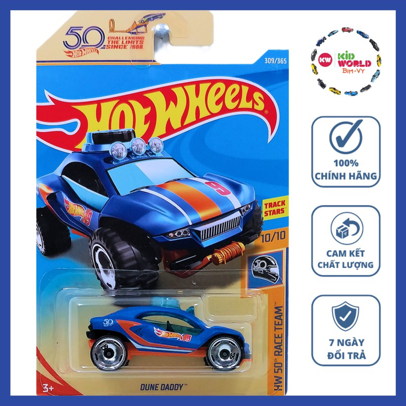 Xe mô hình Hot Wheels basic Dune Daddy FJW03.